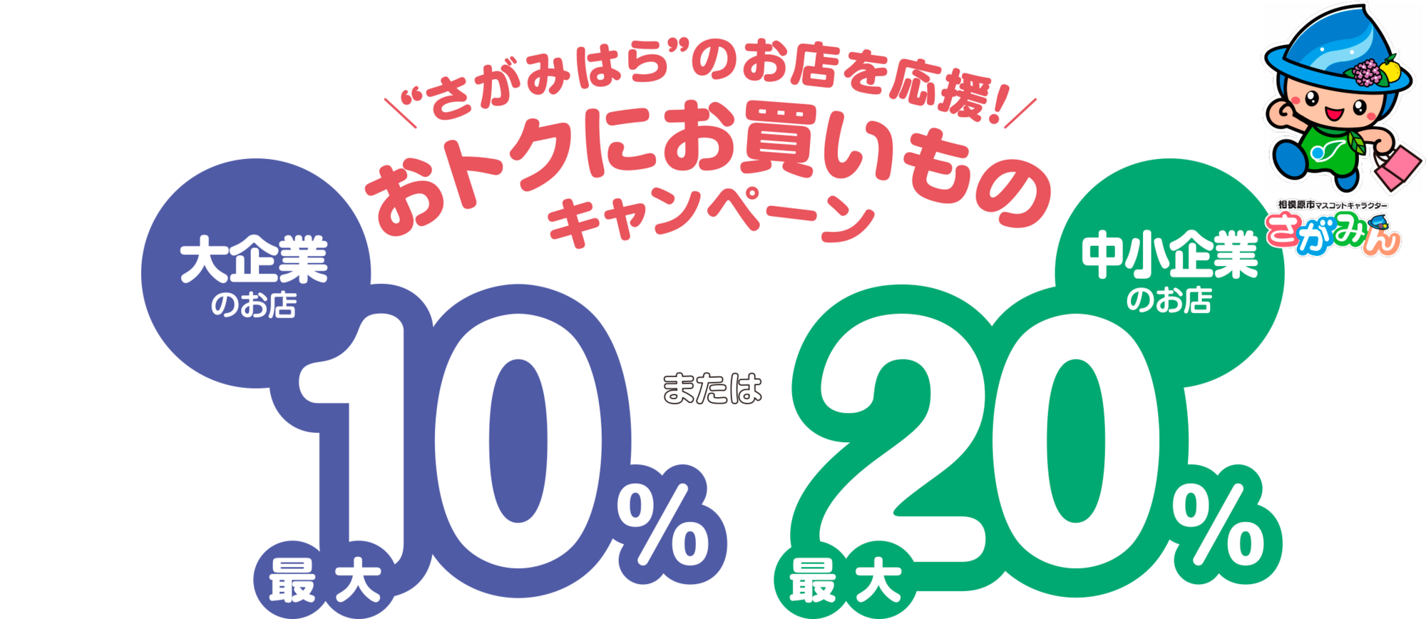 「さがみはら」のお店を応援！おトクにお買いものキャンペーン